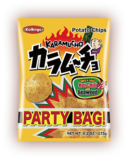 KARAMUCHO Hot Chili with Seaweed PARTY BAG