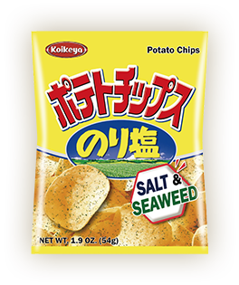 KOIKEYA Potato Chips Salt & Seaweed