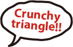 Crunchy triangle